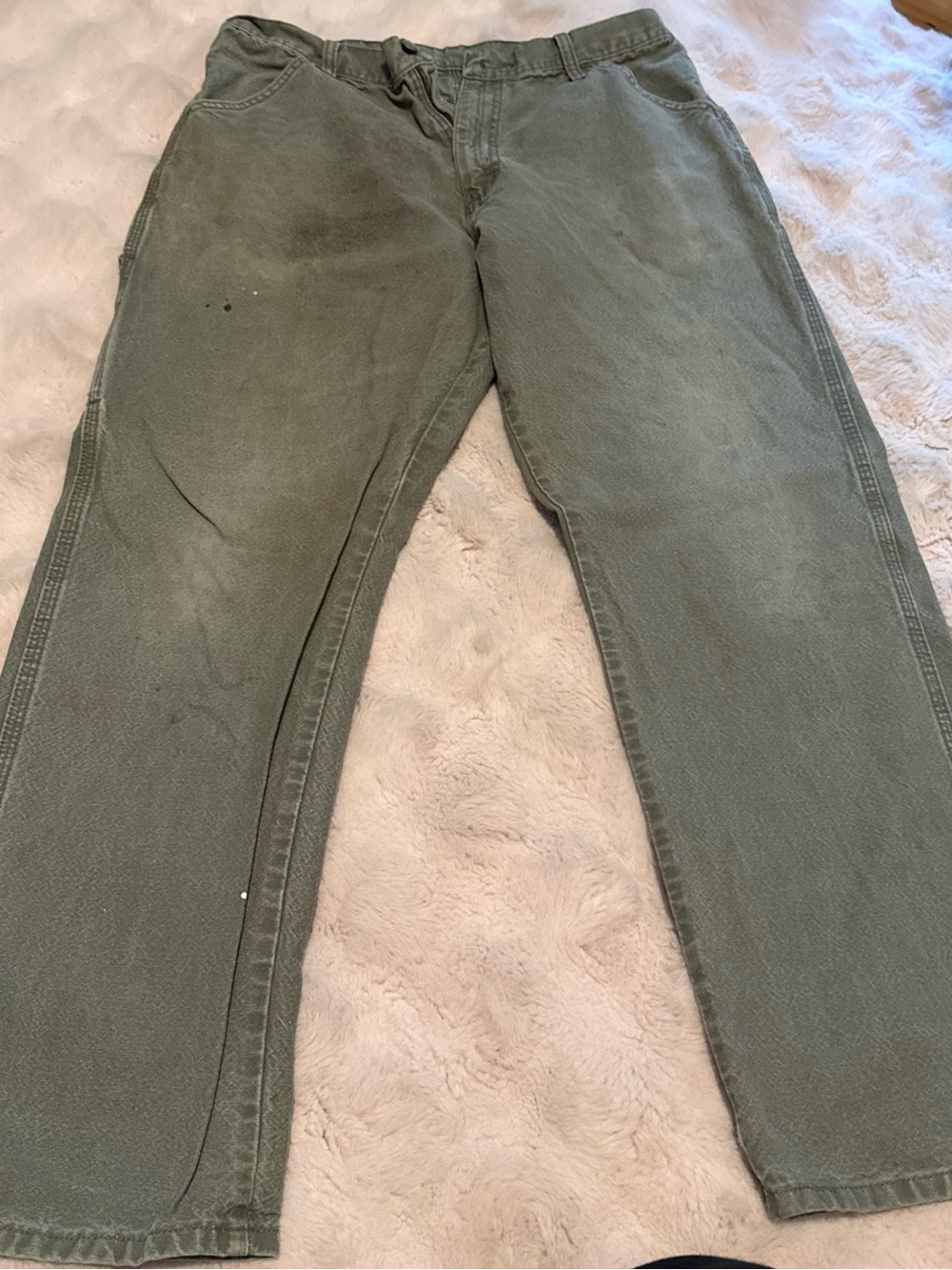 Men’s Rustler Carpenter Work Pants Size 34/34